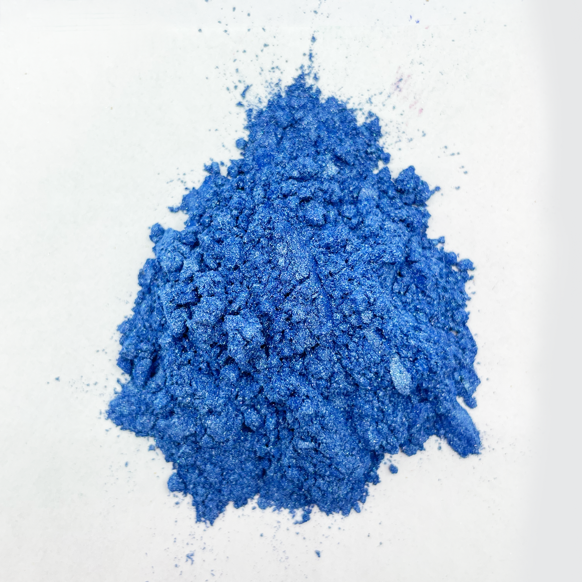 Pgimentos nacarados para Resina Epoxi Luster Blue - Clades Composites